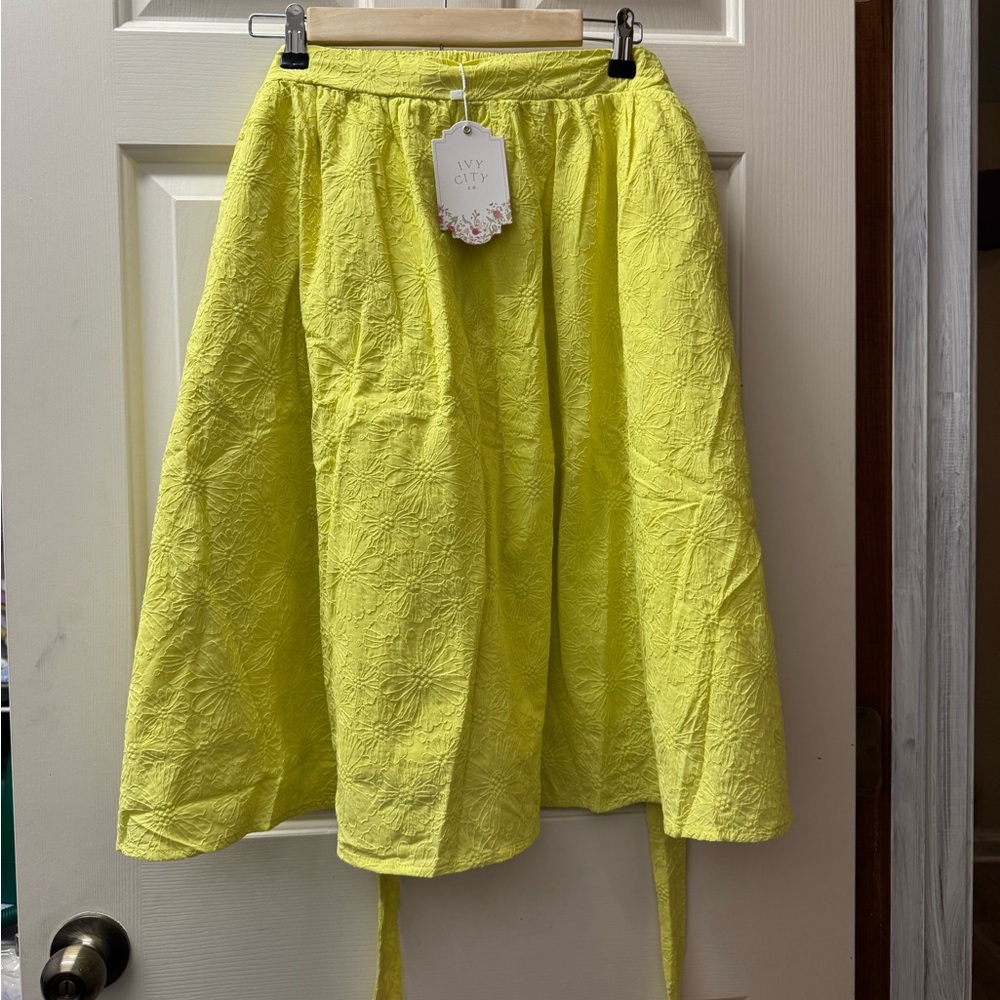 Yellow Women's Skirt